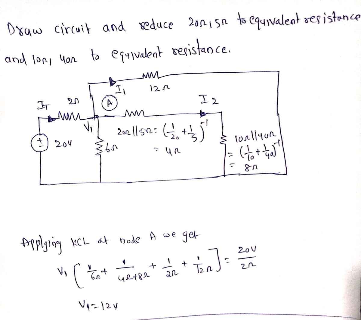 Electrical Engineering homework question answer, step 1, image 1